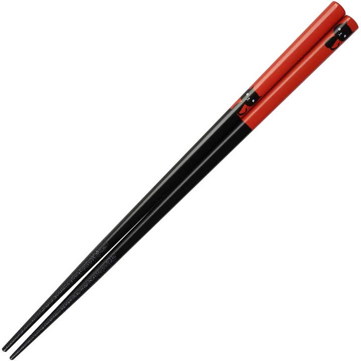 Black Cat Red Chopsticks for wholesale by Wholesale Chopsticks