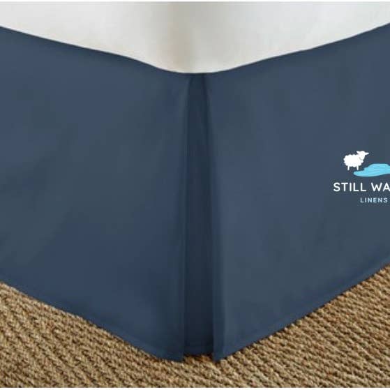 Still Water Linens - Wholesale Bedskirt - Pleated Solid Bed Skirt
5