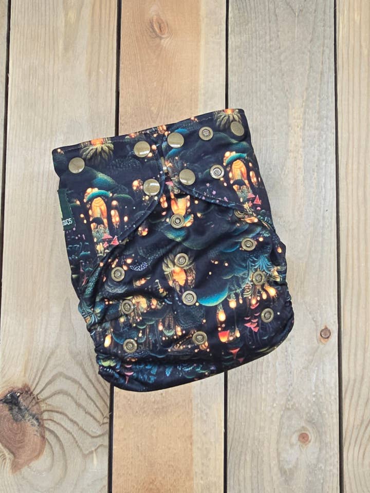 3 Little Dinos - Wholesale Diaper (Cloth) - Baby - Enchanted Forest