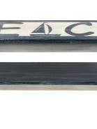 48" Wood Beach Bench W/ Sailboat And Shelf for wholesale by Coast Lamp Mfg