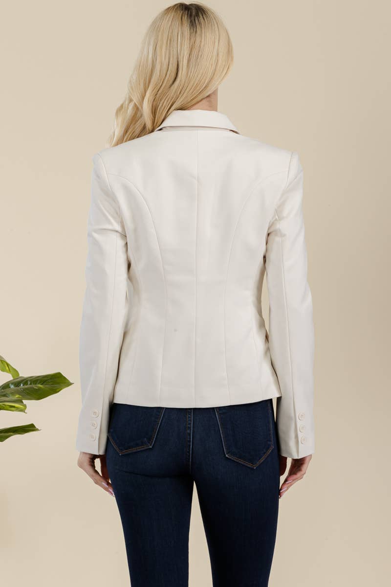 countess - Vente Veste – femme - VESTE DÉCONTRACTÉE AVEC DOUBLURE INTÉGRALE AJUSTÉE1