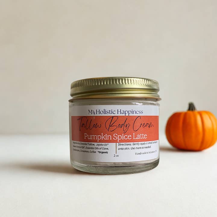 Pumpkin Spice Hand and Body Lotion Fall Scented Body Cream for wholesale by My Holistic Happiness