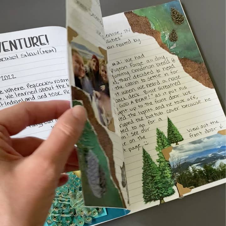 Pen Pal Adventure Book - Wholesale Journal/Diary - Travel Journal Kit - Golden Colorado Pen Pal Adventure Book