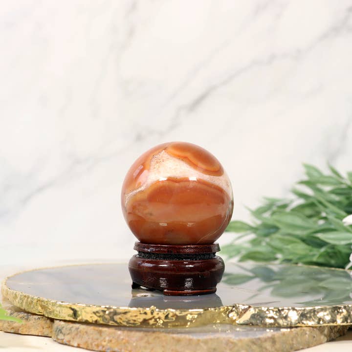 Natures Artifacts Inc – Engroshandel Spirituelle sten og krystaller – Carnelian Sphere - Ædelsten kugler