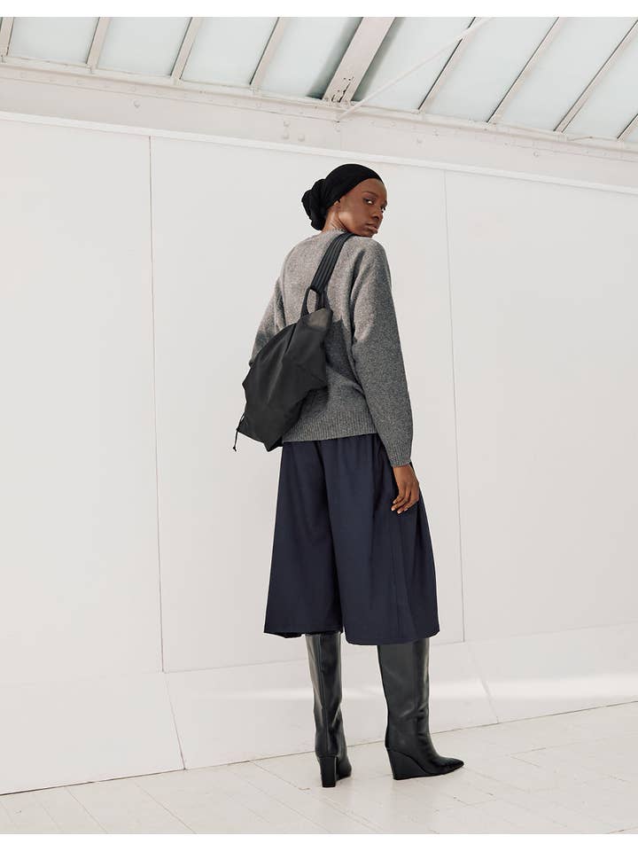 Cèucle - Wholesale Shorts - Women's - LONG SHORTS CHAPTER 2 _ NAVY4