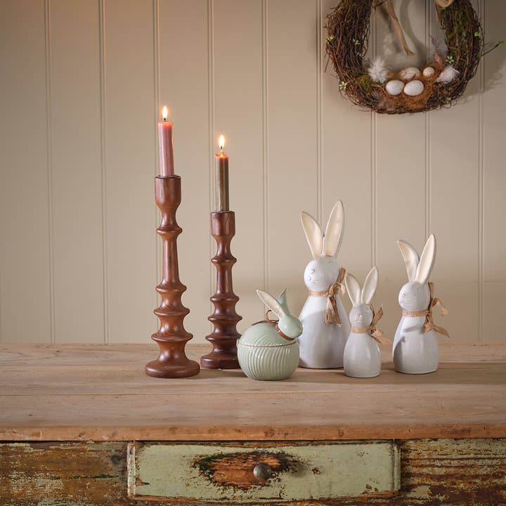 We Love Seasons Ltd - Wholesale Decorative Jar - Large Sage Green Bunny Jar3