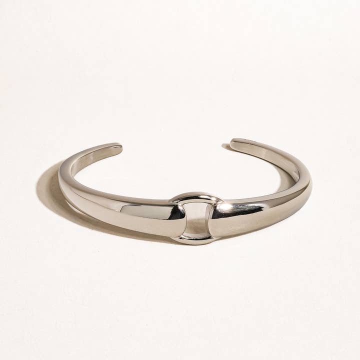 Flânerie by MAIQ - Wholesale Bangle Bracelet - Freddy 18K Non-Tarnish Modern Hoop Bangle