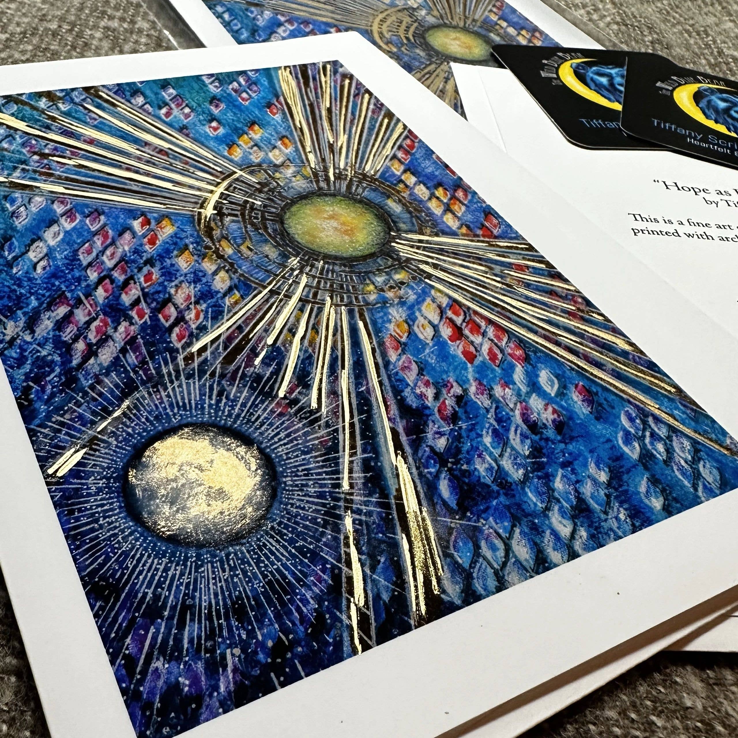 The Wild Blue Bear - Wholesale Art Print - Hope as Big as the Sun Giclee Print2