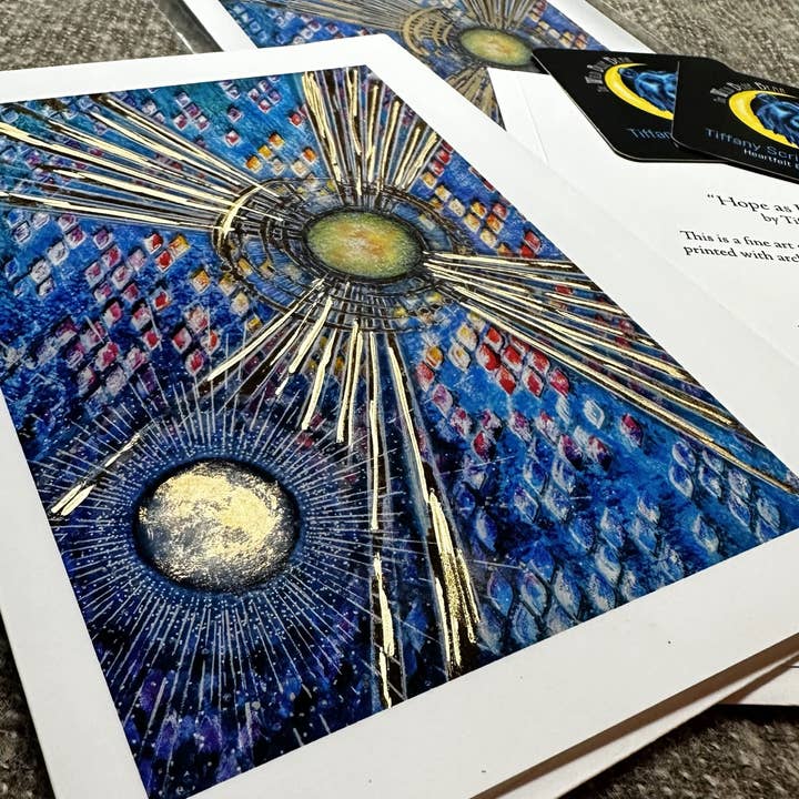 The Wild Blue Bear - Wholesale Art Print - Hope as Big as the Sun Giclee Print2