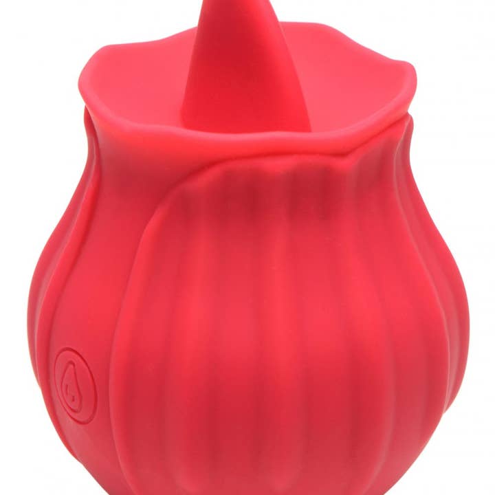 Bloomgasm Wild Violet 10X Silicone Clit Licking Stimulator for wholesale by Shegasm Toys