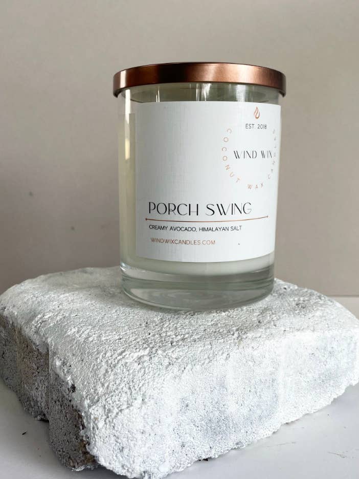 PORCH SWING for wholesale by Wind Wix Candles
