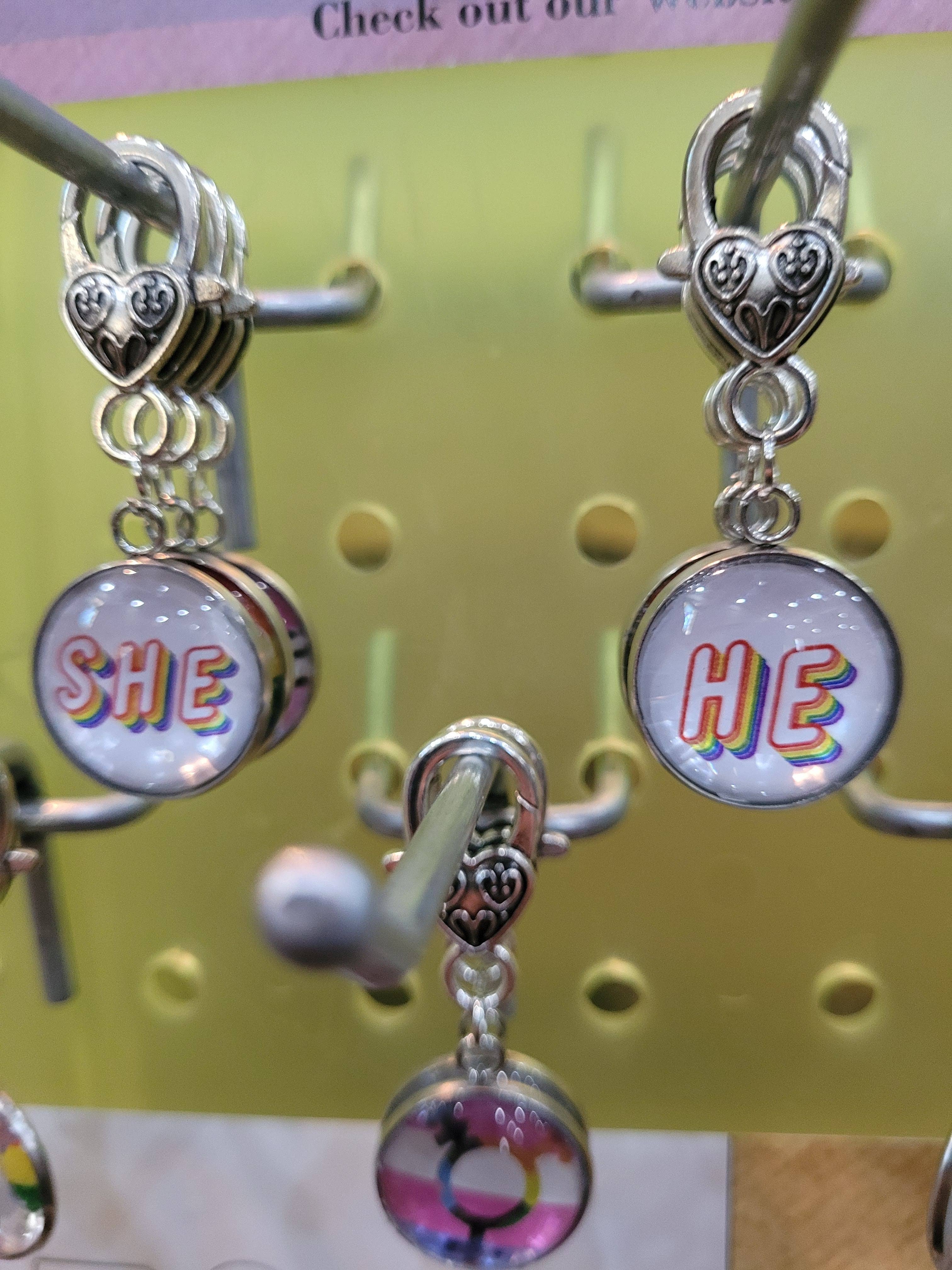 Con-Quest Crafts - Wholesale Sleutelhanger - Uniseks - Pride Fidget Charms dubbelzijdig draaiende sleutelhanger9