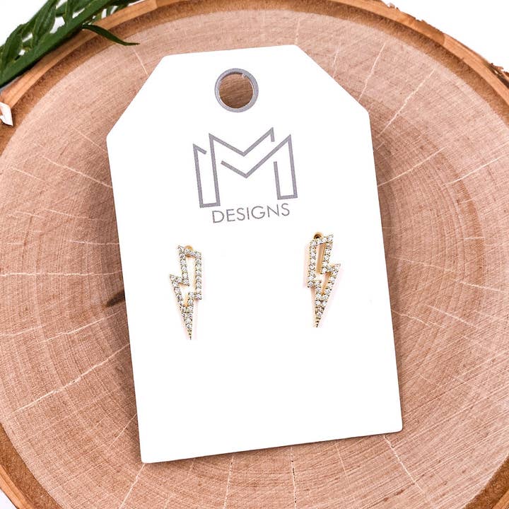 Pendientes David - Oro para venta al por mayor de MM Designs