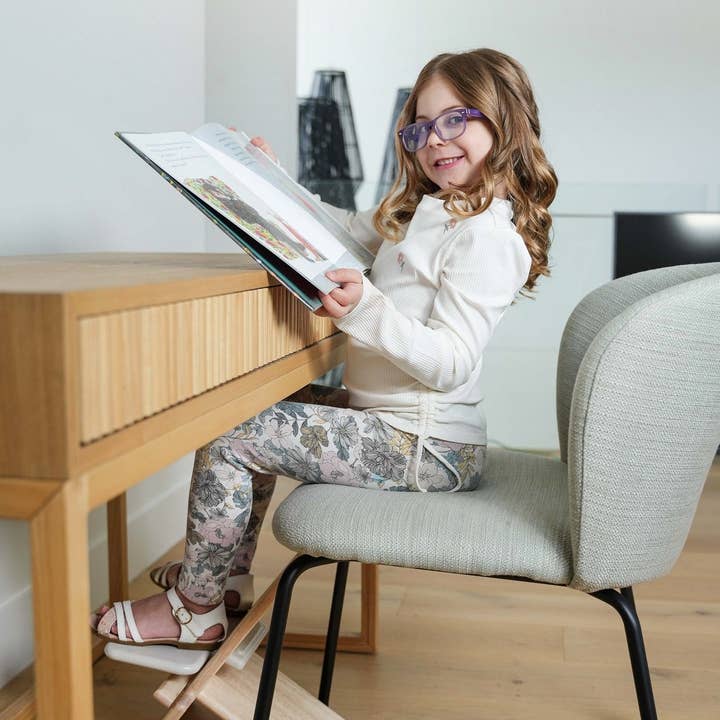 Nibble and Rest – wholesale Chair – Child – Footsi Grow™ - Adjustable Children's Footrest - Available NOW5