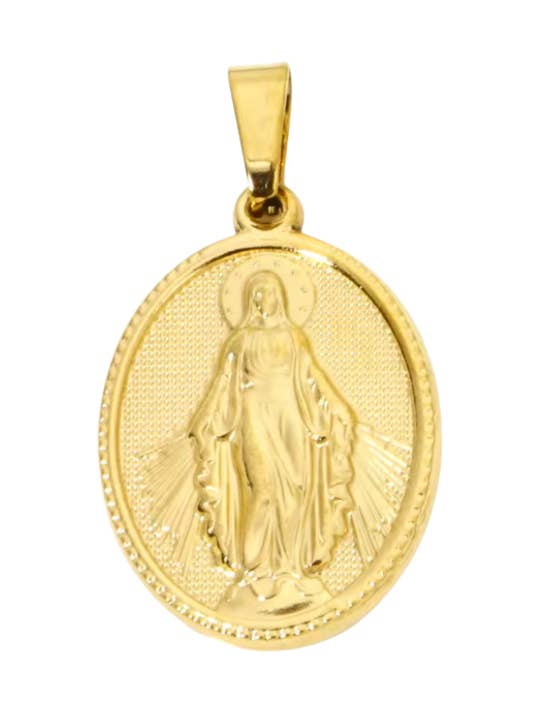 Moder Maria Charm Guld for engroshandel hos Coco Luna Collection