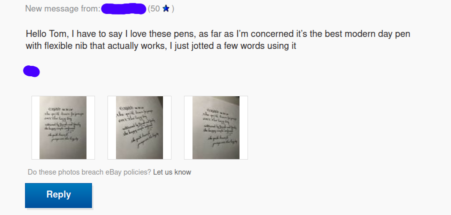 Inkursive Pens - Venta al por mayor Bolígrafo - Pluma estilográfica Manga con plumín semi flexible Maru (pluma de dibujo)10