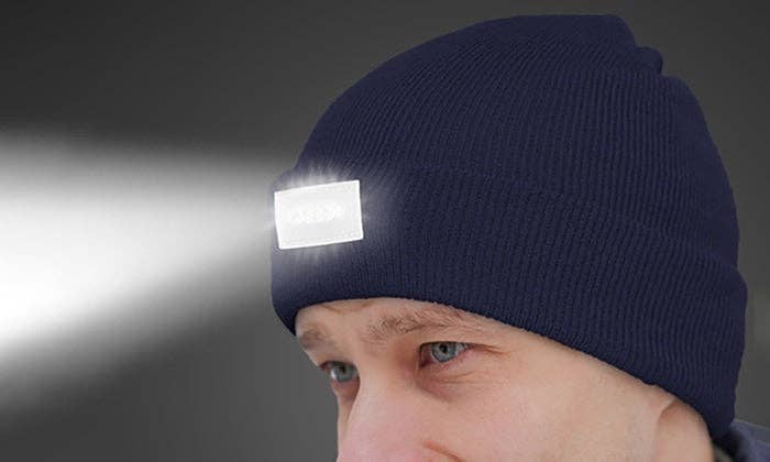 Krediz - Wholesale Beanie - Unisex - LED Headlamp Beanie for Men and Women0