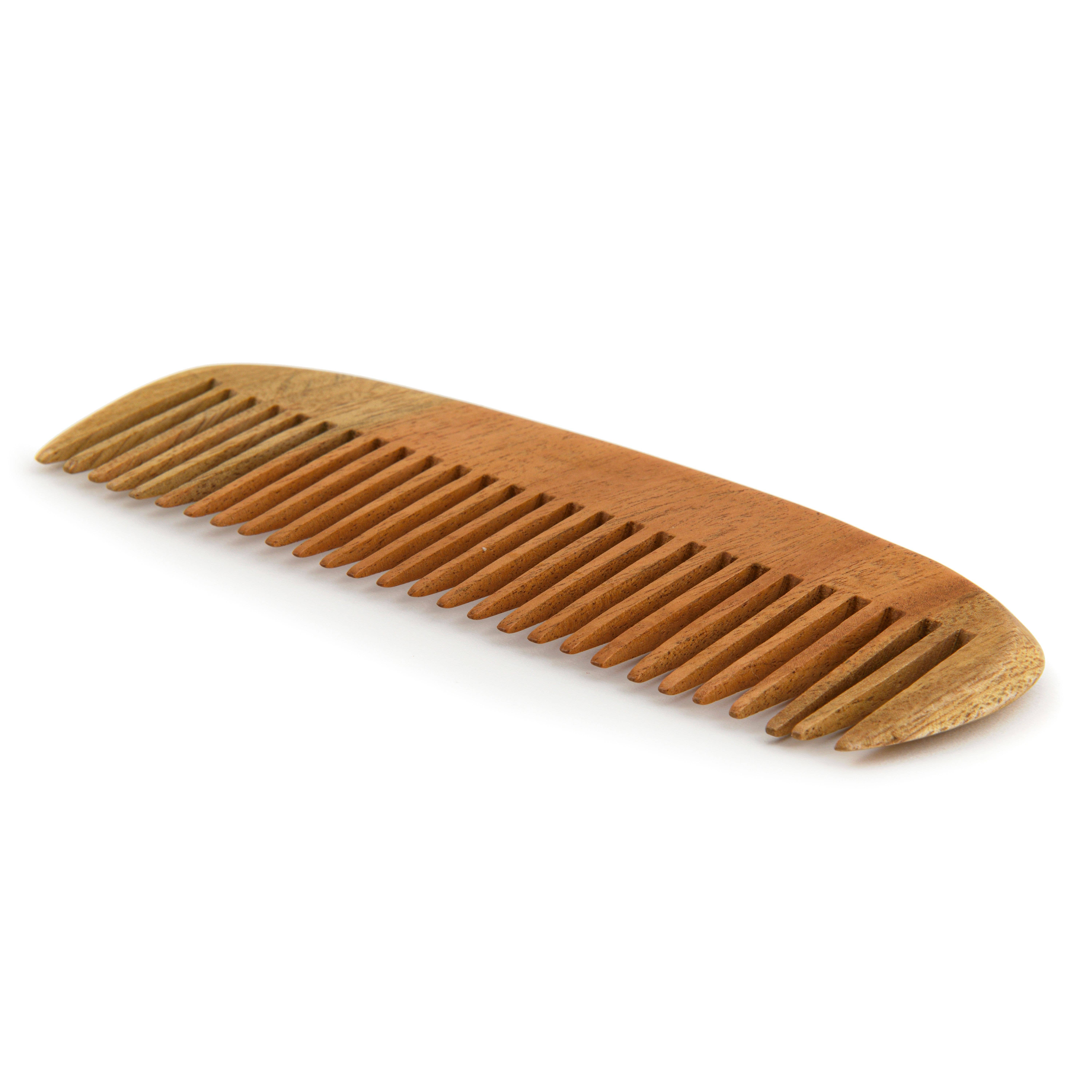 Ethical Global - Wholesale Hair Brush/Comb - Premium Neem Wood Comb - Handmade2