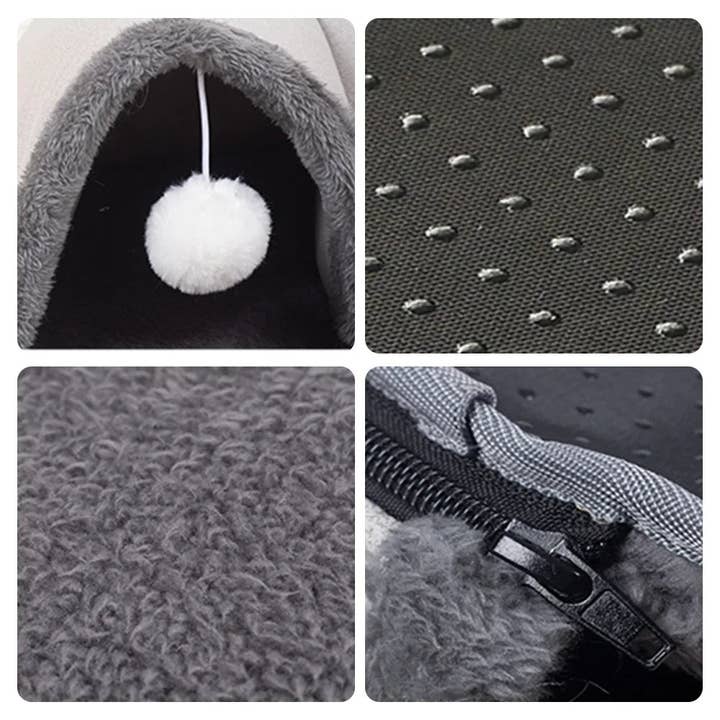 YIKELEATHER - Wholesale Pet Toy - Cat - Ellipses Pet Cat Tunnel Interactive Play Toy Cat Bed Nest Dual Use Ferrets Rabbit Tunnels Indoor Toys House Kitten Training Toy
