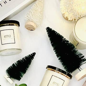 EMO Candles - Wholesale Jar/Filled Candle - Holly Jolly - natural soy wax holiday candle2