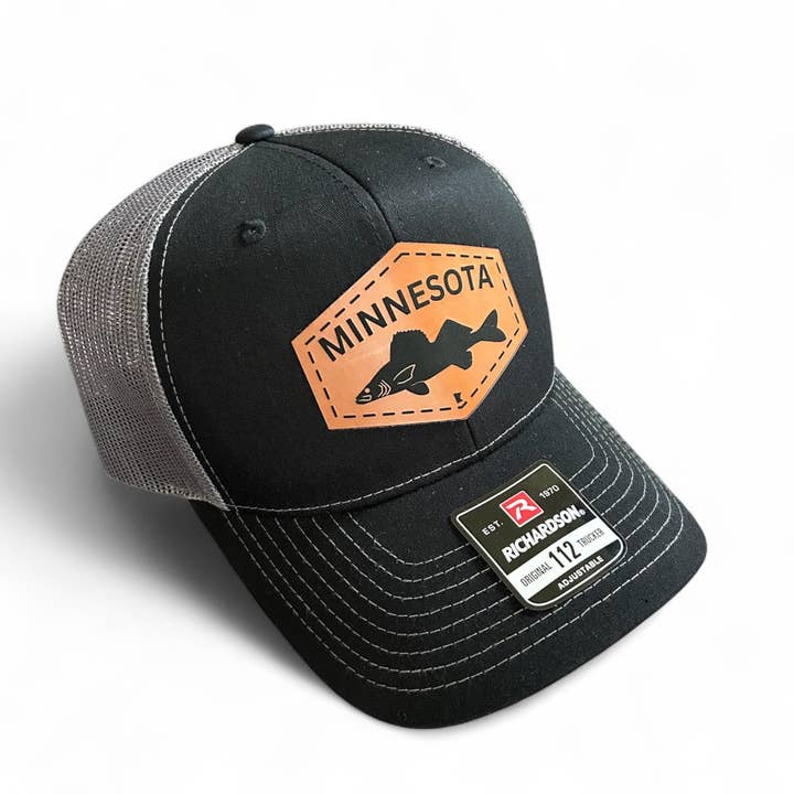 Minnesota Walleye - Richardson 112 Trucker Hat - Multiple Colors for wholesale by Brave Mind Hat Co