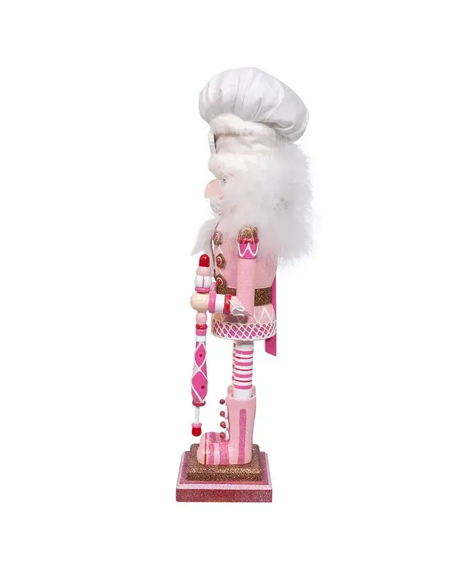 Kurt S. Adler, Inc. - Wholesale Holiday Nutcracker - 16" Hllwooden Pink Gingerbread Baker Nutcracker3