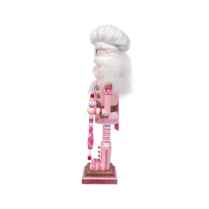 Kurt S. Adler, Inc. - Wholesale Holiday Nutcracker - 16" Hllwooden Pink Gingerbread Baker Nutcracker3
