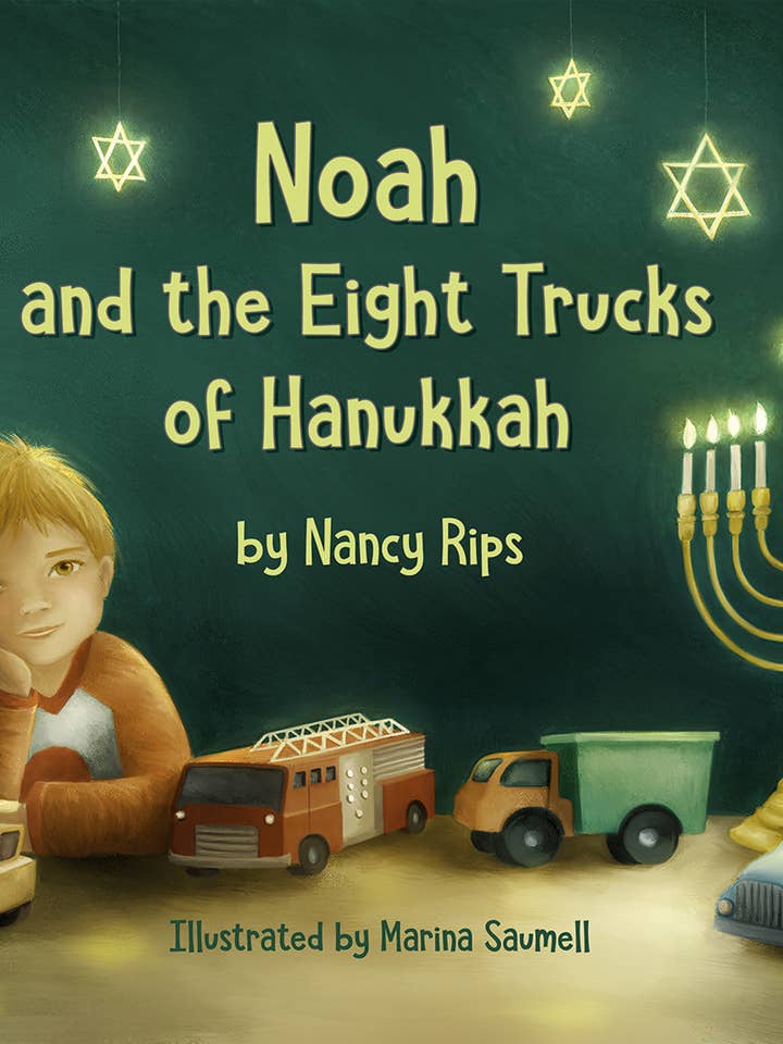 Noah and the Eight Trucks of Hanukkah for wholesale by Pelican Publishing