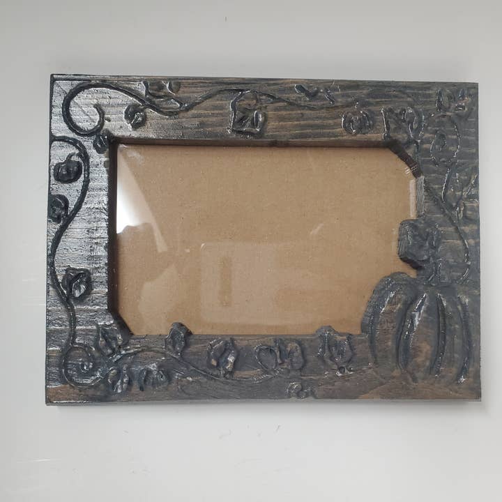 Fall Pumpkin Picture Frame for wholesale by Skeeter's Row