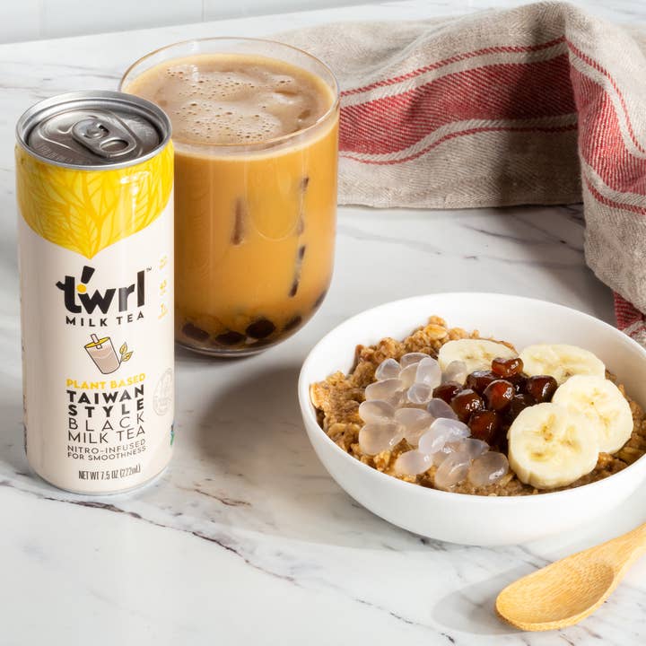 Twrl Milk Tea - Wholesale Beverage Mix - Crystal Boba Toppings 6 Pk - Low Sugar, Low Cal for Boba Tea