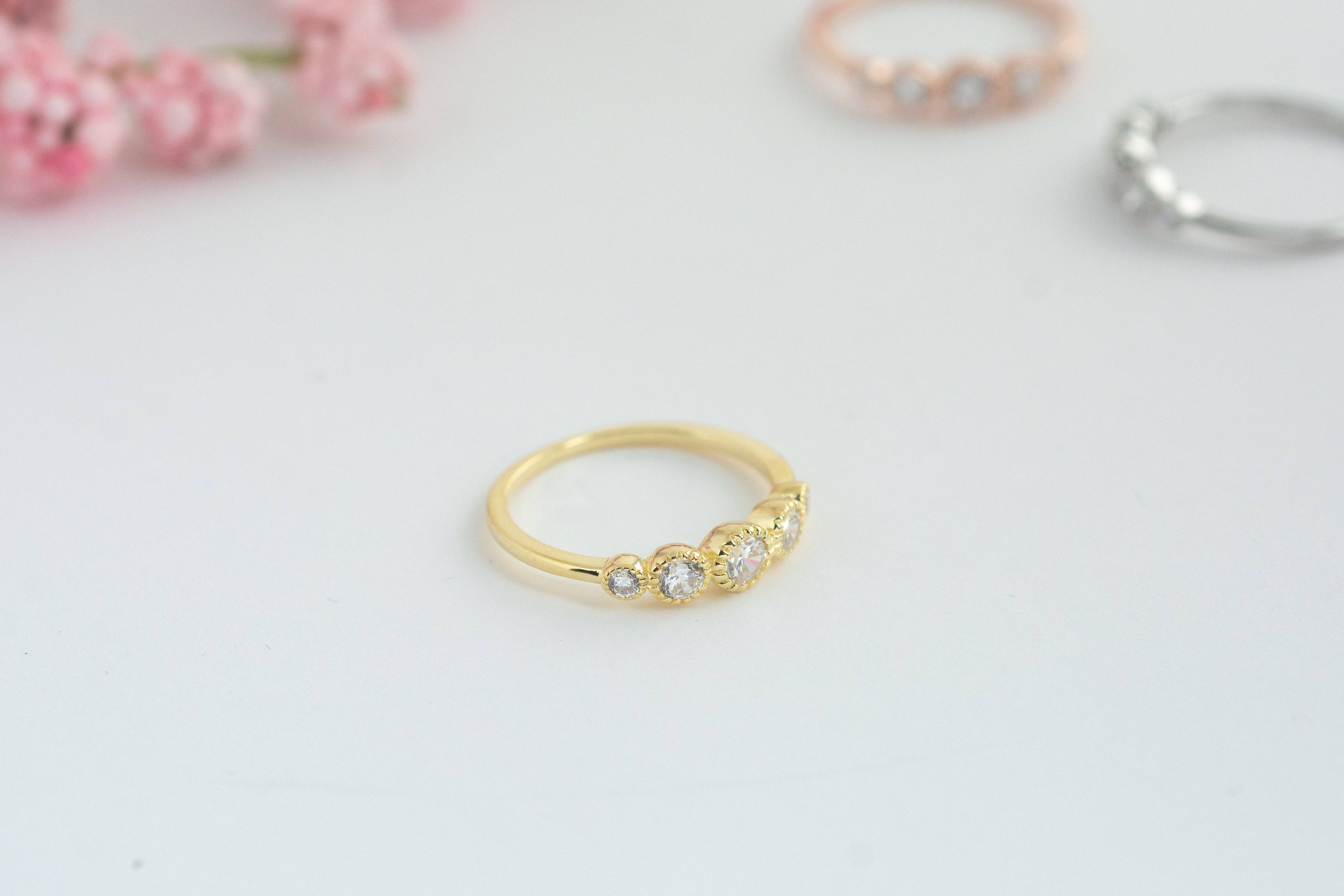 Sami Jewels - Vendita all'ingrosso Anelli multipietra - Anello con castone 57