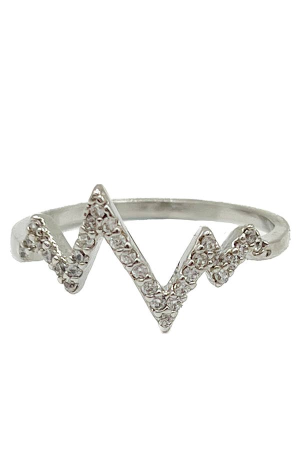 RH Pulse Gem Pave Mid Ring for wholesale on Faire1