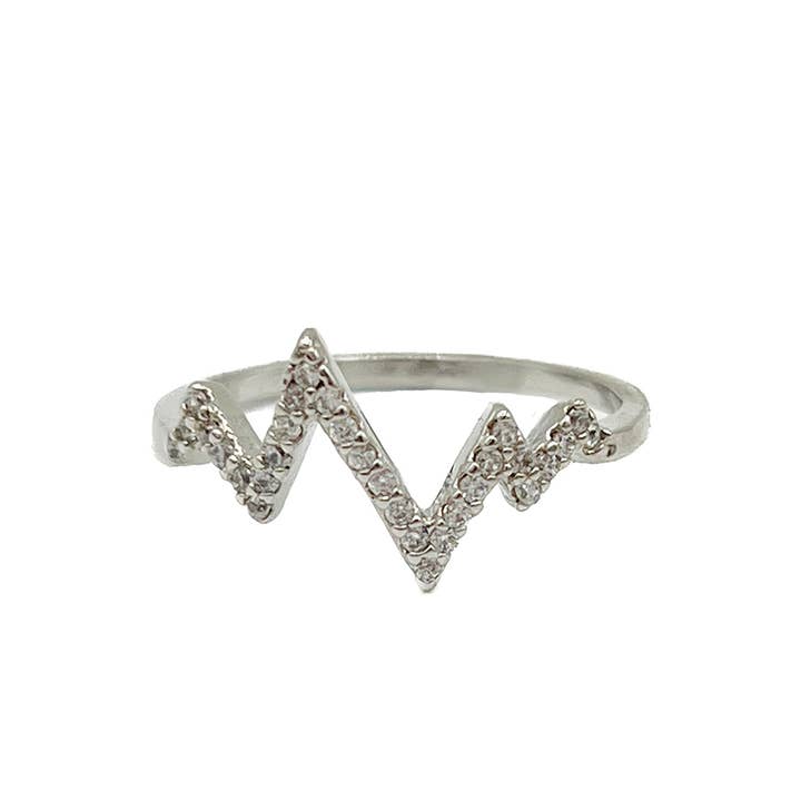 RH Pulse Gem Pave Mid Ring for wholesale on Faire1