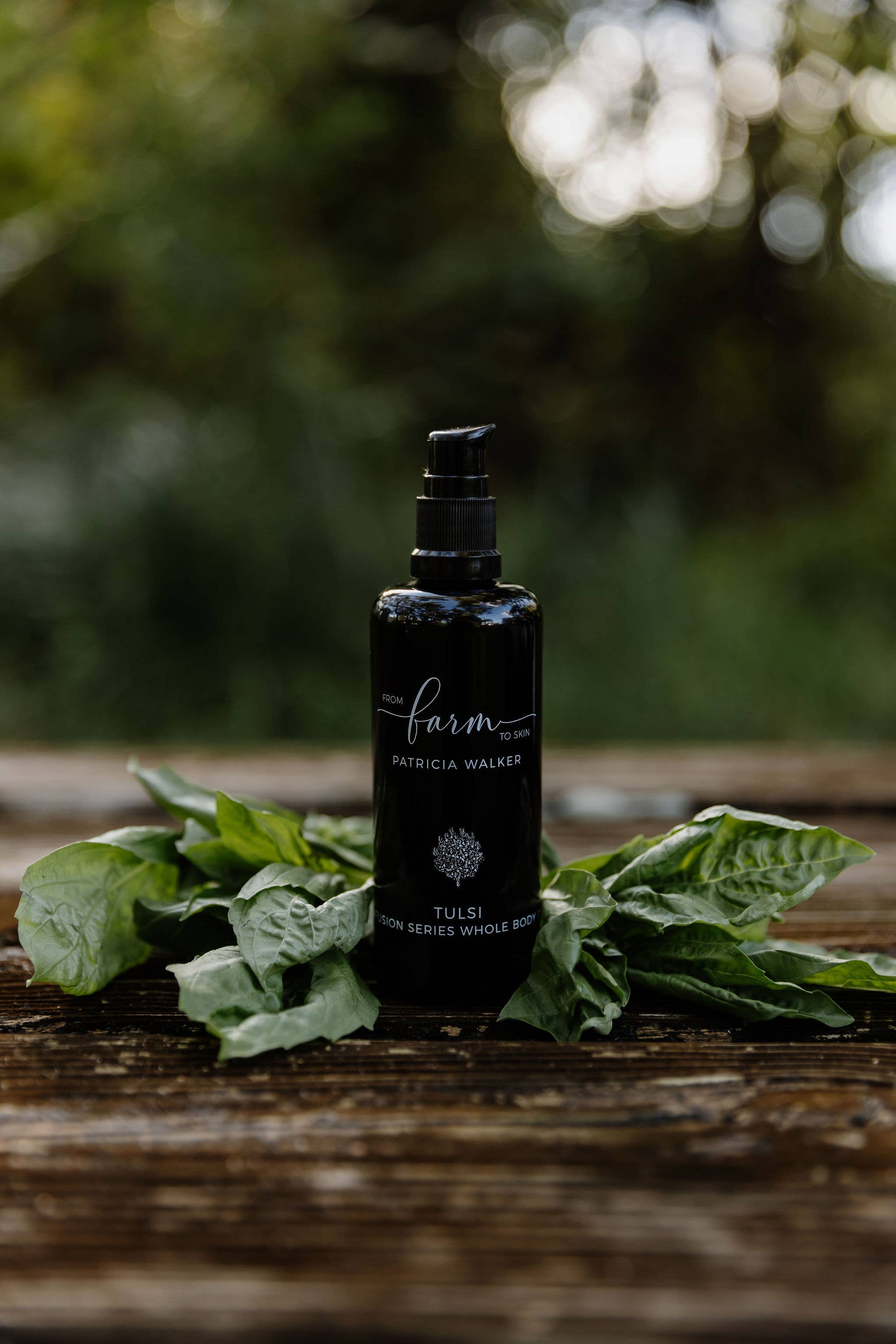 Farm to Skin - Wholesale Bath/Body Oil - Infusion Series Whole Body Oil (Tulsi)