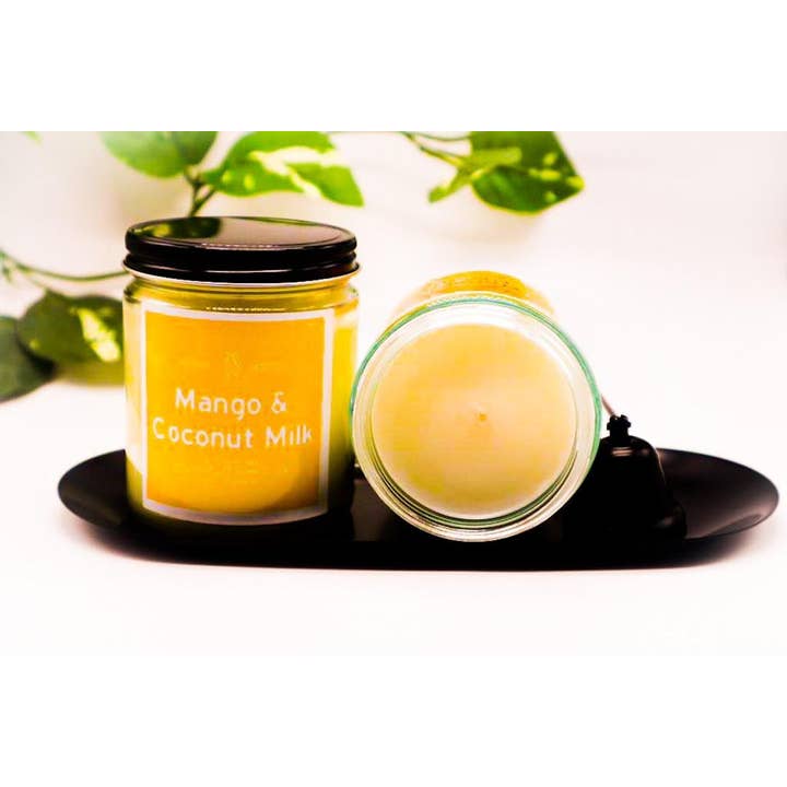 Mezcla de soja hecha a mano con mango y leche de coco para venta al por mayor de korososcents