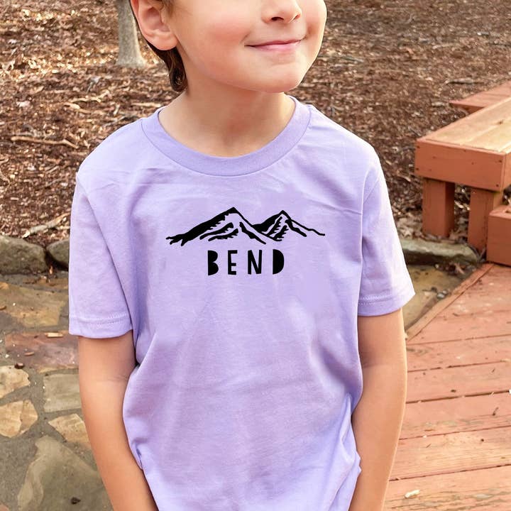 Moonlight Makers - Vente T-shirt sérigraphié – enfant - Custom Mountain City - T-shirt pour enfant - Personnalisé, personnalisé5