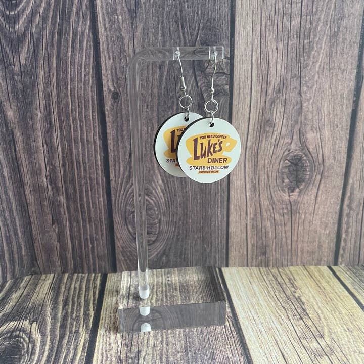 Gilmore Girls-Themed Earrings for wholesale by JG Sticker Shop