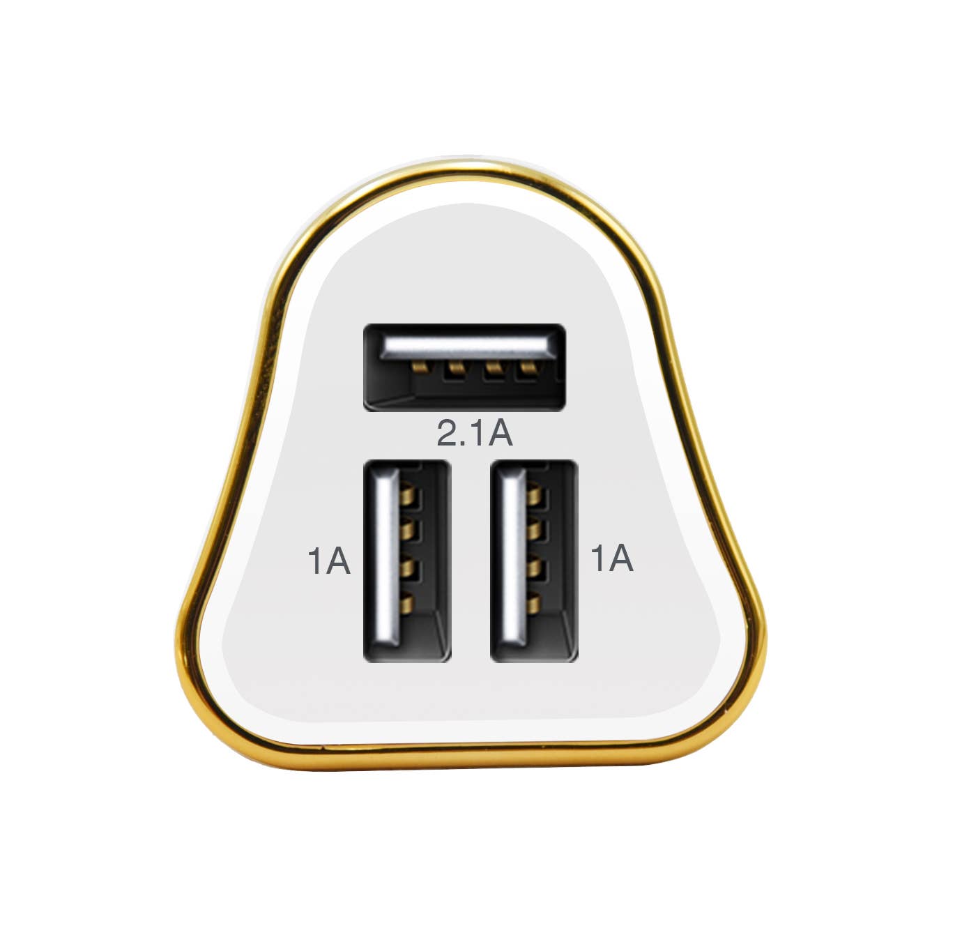 LAX Gadgets - Wholesale Portable Charger - USB 3 Ports Fast charger for Cars (Retail Packaging)29