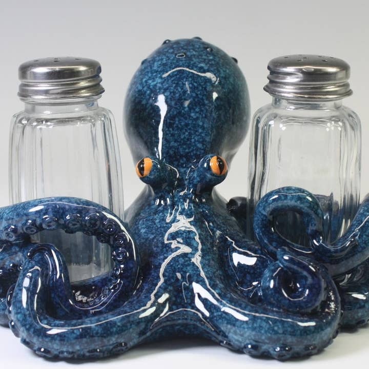 Sea Creations - Vendita all'ingrosso Set sale e pepe - Polpo Sale & Pepe0