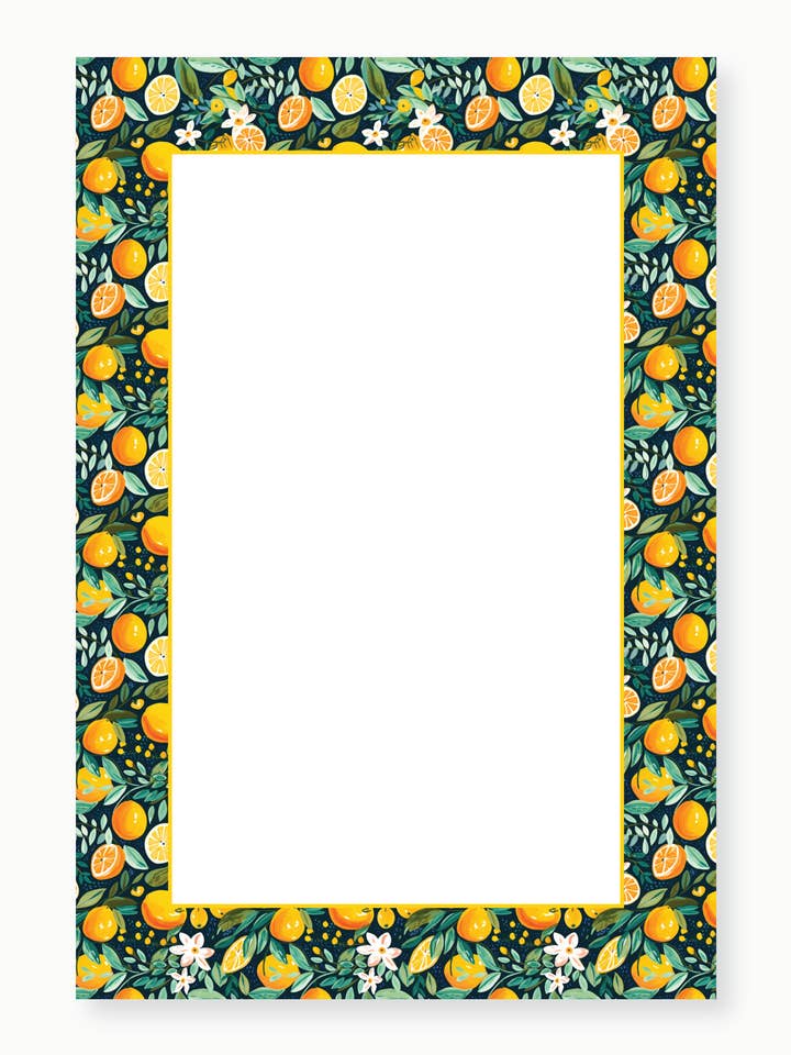 Squeeze The Day Notepad for wholesale by Impress Design Studio