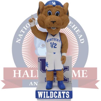 Figura de Bobblehead del Mascota Scratch de los Kentucky Wildcats (Preventa) para venta al por mayor de National Bobblehead Hall of Fame and Museum
