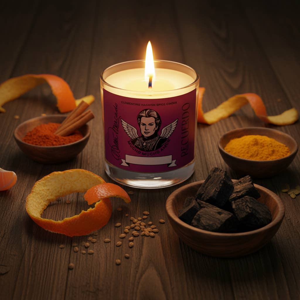 Walter Mercado - Wholesale Jar/Filled Candle - Walter Mercado - Recuerdo ( Remembrance ) Candle 6