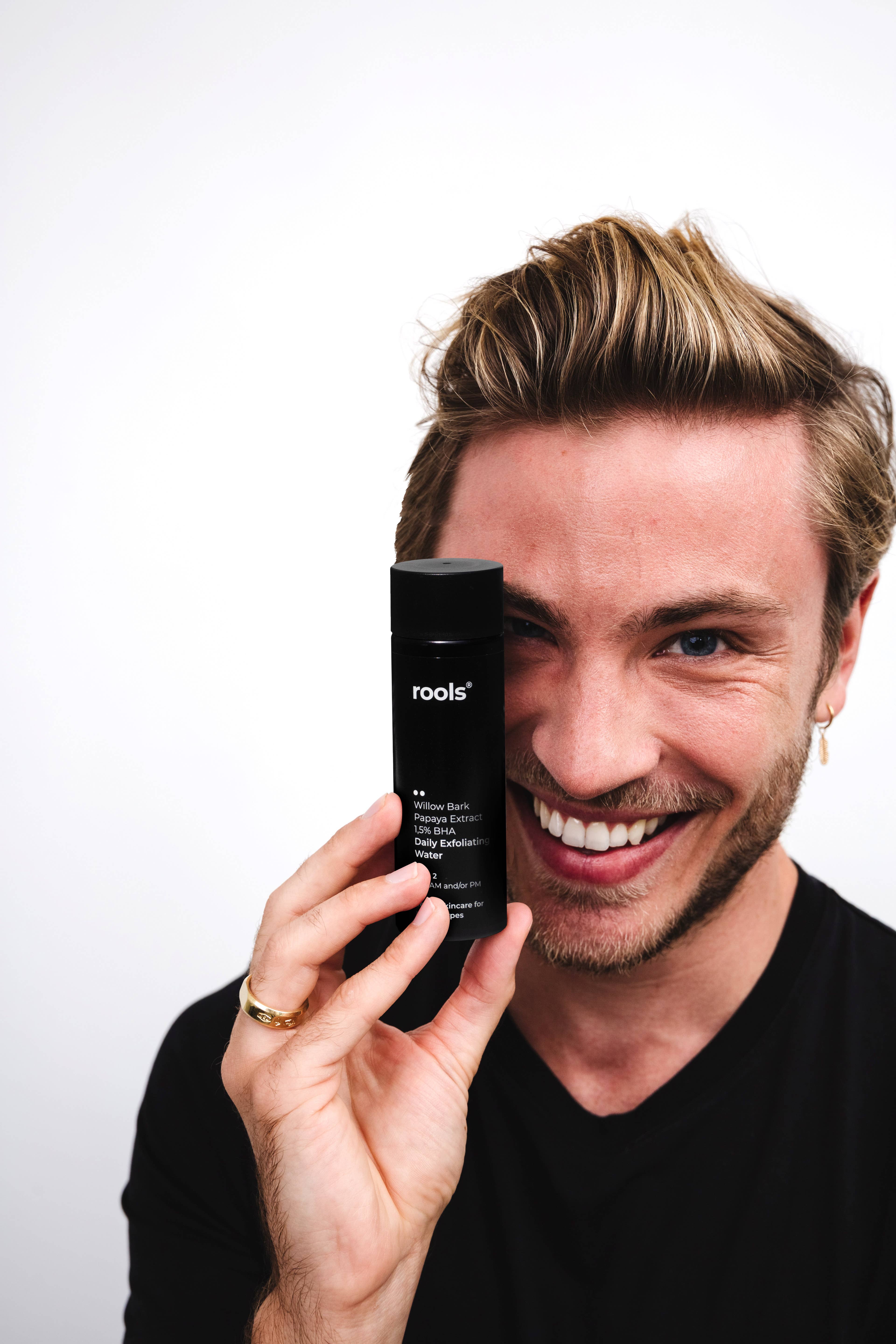 rools – Engroshandel Ansigtspeeling – rools - Daglig eksfolierende vand (1,5% BHA+papaya ekstrakt)6