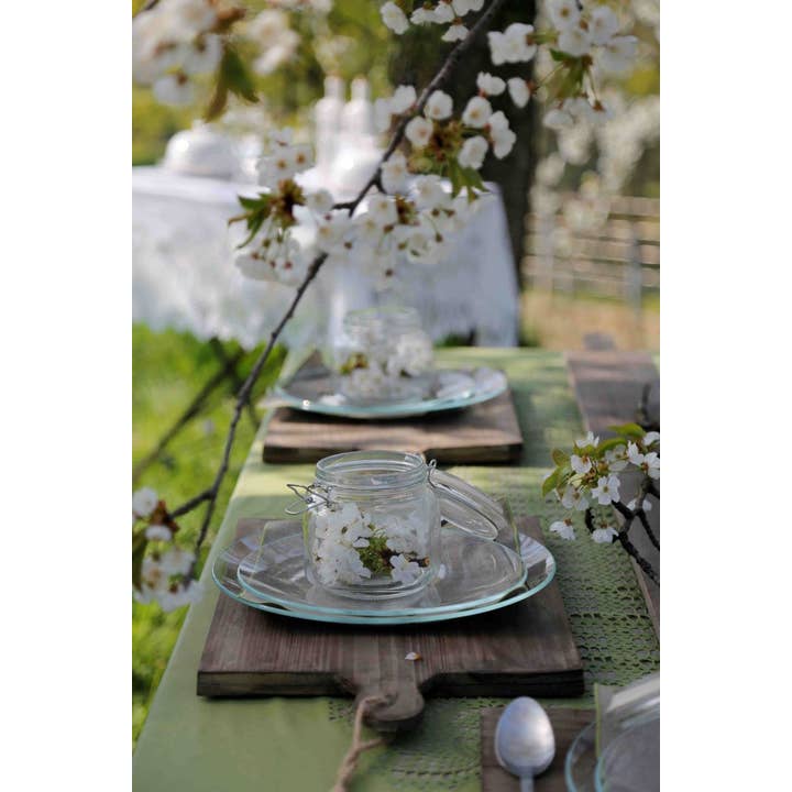 Fiorirà un giardino - Wholesale Jar - Glass Jar With Clip V750ml 11 x 11 H12 cm2