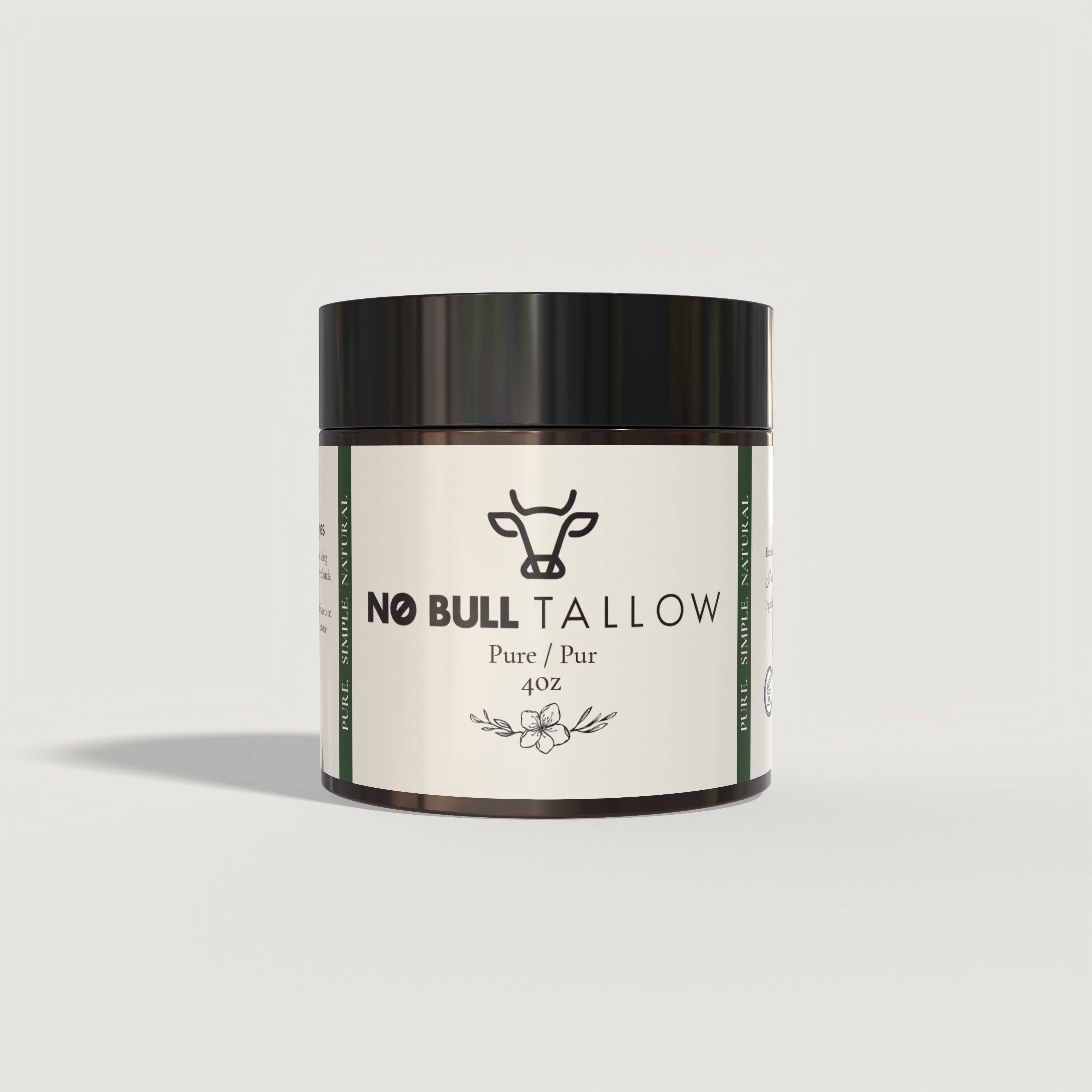 No Bull Tallow - Wholesale Body Balm/Butter - 4oz Whipped Tallow Body Butter (120ml)3