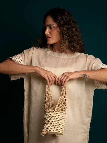 Mini Borsa Lita - Oro per la vendita all'ingrosso da parte di Catarina Mina