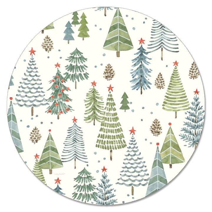 Giradischi Jolly Trees Lazy Susan in vetro temperato da 4 mm per la vendita all'ingrosso da parte di CounterArt/Highland Home/Thirstystone/CoasterStone