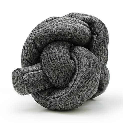 NOU | charcoal with crinkle clusters//ENRICHMENT DOG TOY for wholesale by Lambwolf Collective