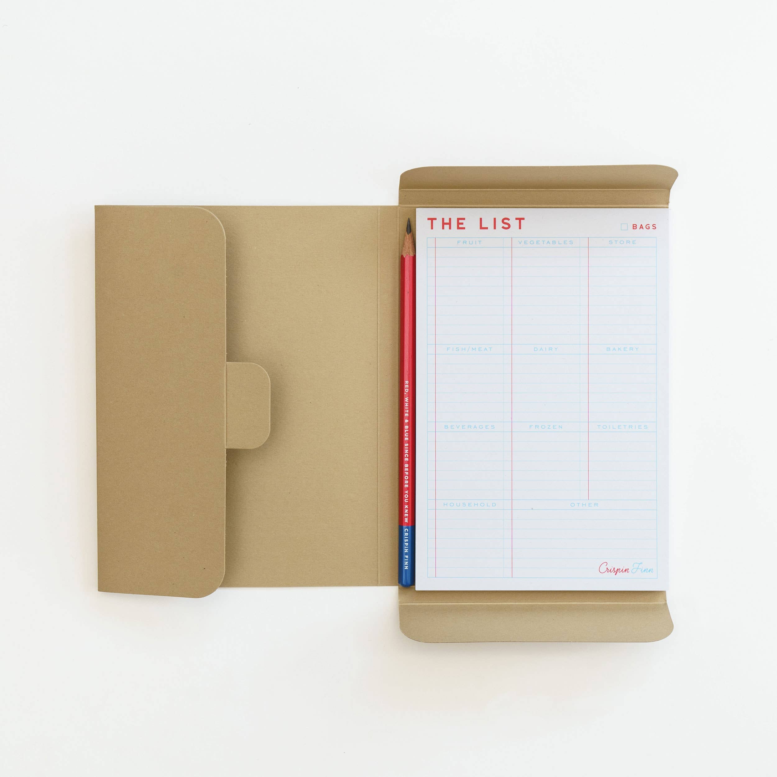 Crispin Finn – wholesale Notepad – The List Shopping Planner Note Pad4