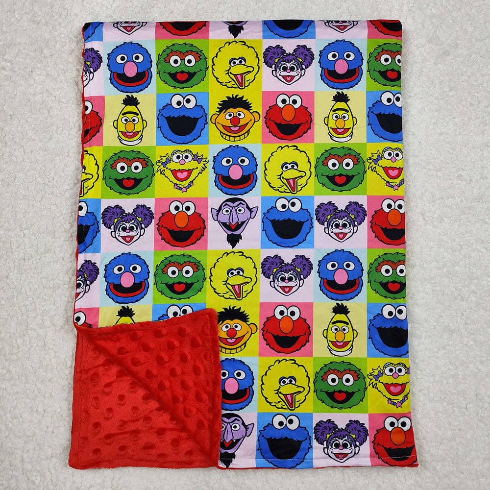 Aier Wholesale - Wholesale Bedding Blanket - Kids & Baby - Baby Toddler Girls Cartoon Street Minky Blankets0